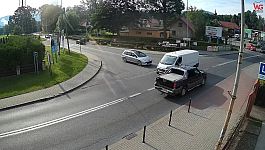 Kamera WG - skrzyżowanie ul. Zielonej z ul. Kościuszki